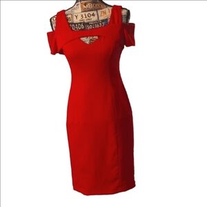 NUE By Shani Red Dress Size 2